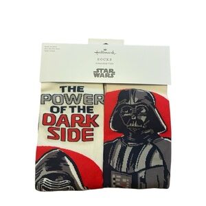 Disney Star Wars Darth Vader Socks - Red and Black